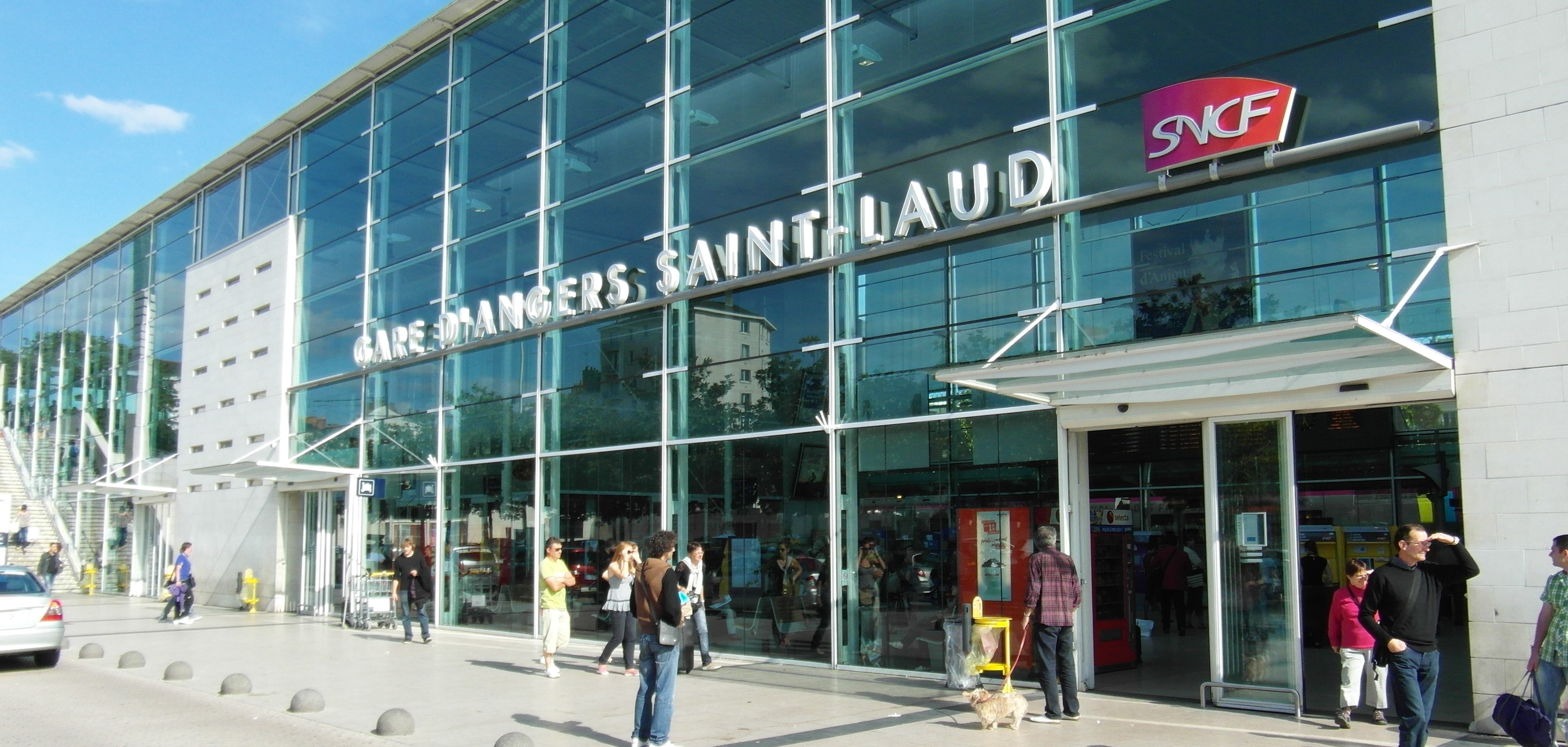 Entretien dédommagé gare d'Angers St Laud 