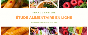 Étude alimentaire online